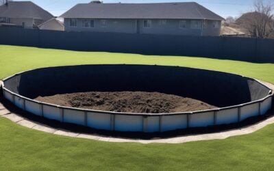 Can you Bury an Above Ground Pool?
