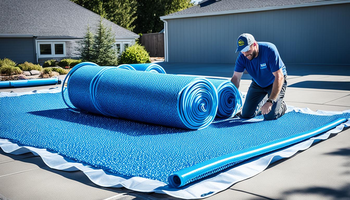 How long does it take to install a pool cover?