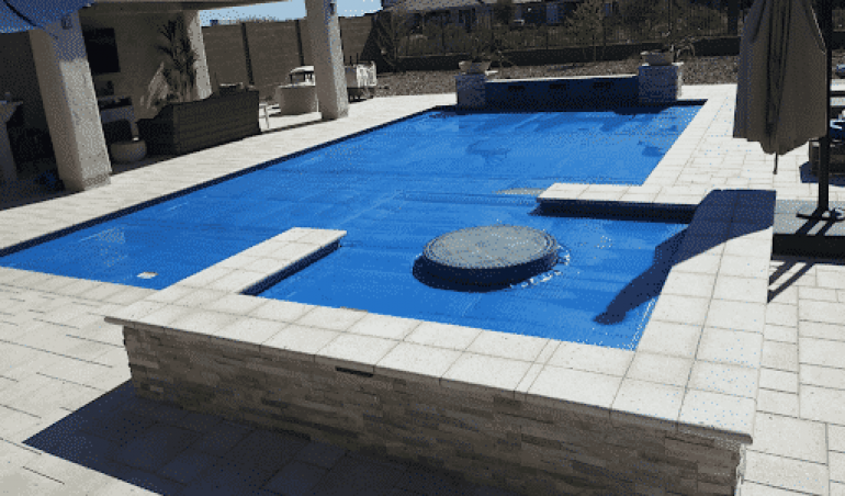 Thermal (heatsaver) Pool Cover With Rectangles
